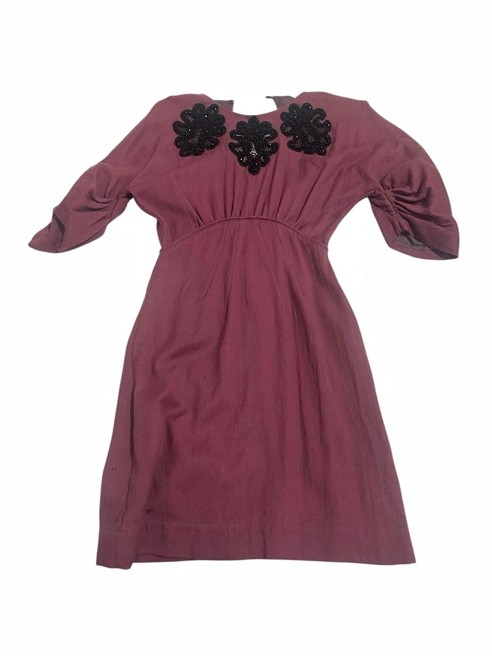 Antix Batik Mini Dress in Purple Size Medium